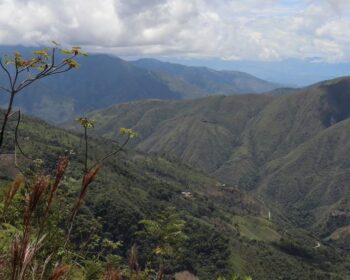 Ecuador Peru landschap