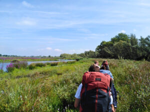 Packraft 2024 wandeling groep