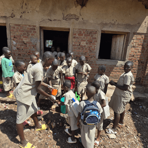 Burundi ecologische toiletten op school