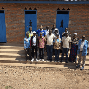 Burundi ecologische toiletten op school