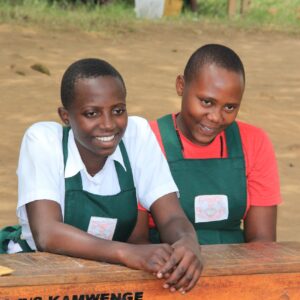 Interview with Karungi Patience and Akasingura Loyce at Bunoga PS