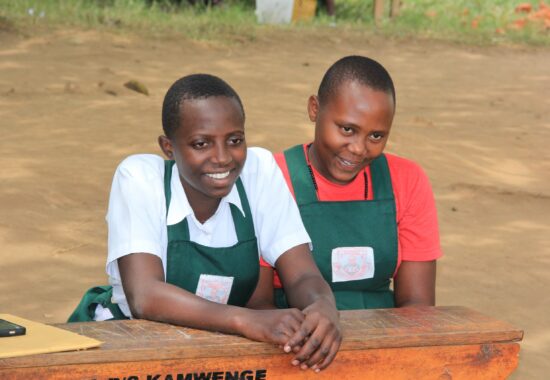 Interview with Karungi Patience and Akasingura Loyce at Bunoga PS