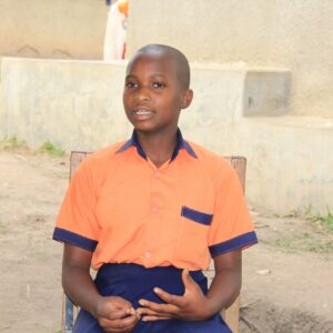 Uganda, leerlinge Blessing